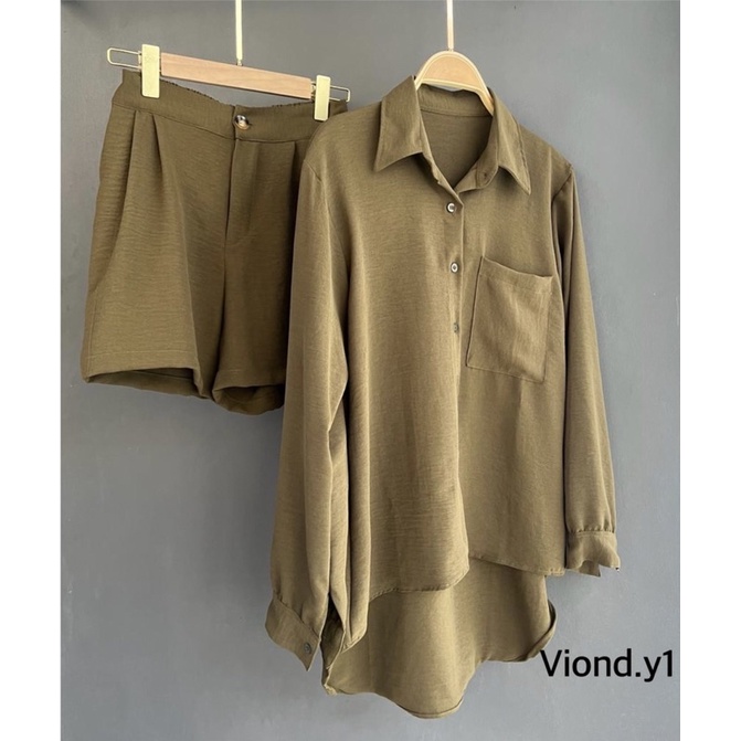 one set wanita / setelan wanita / baju atasan korea