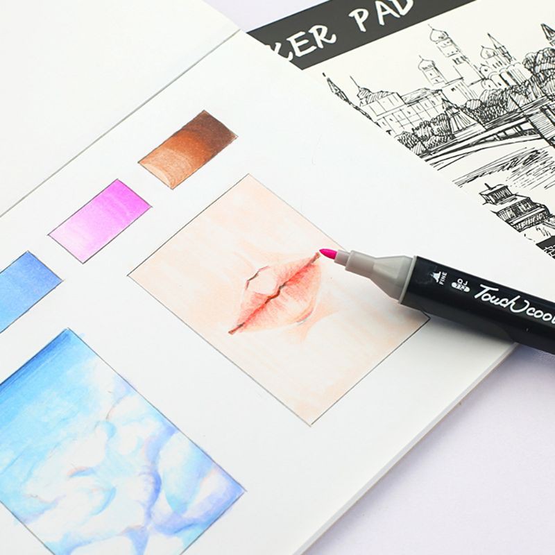 

Free Ongkir ya A3/A4/B5 Drawing Paper Pad Notebook Sketch Book for Marker Art Paiting Diary Student