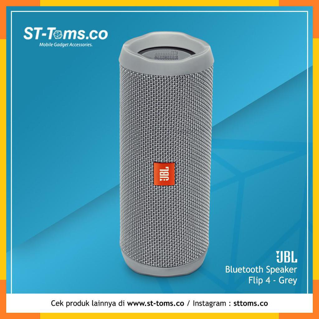 JBL Bluetooth Speaker Flip 4 Grey