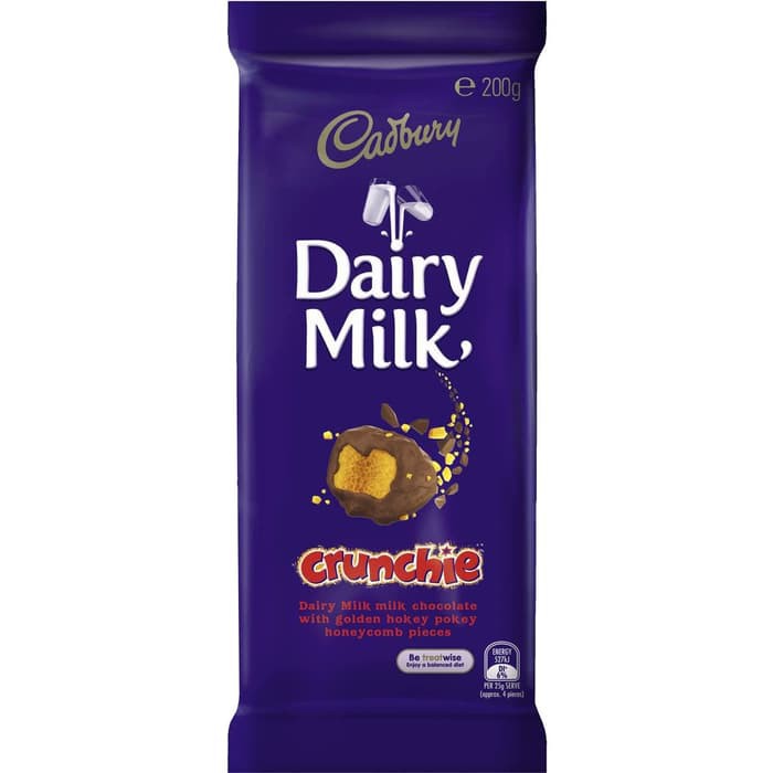 

#HANDCARRY Cadbury Dairy Milk Crunchie 200g - UFOHCR1595