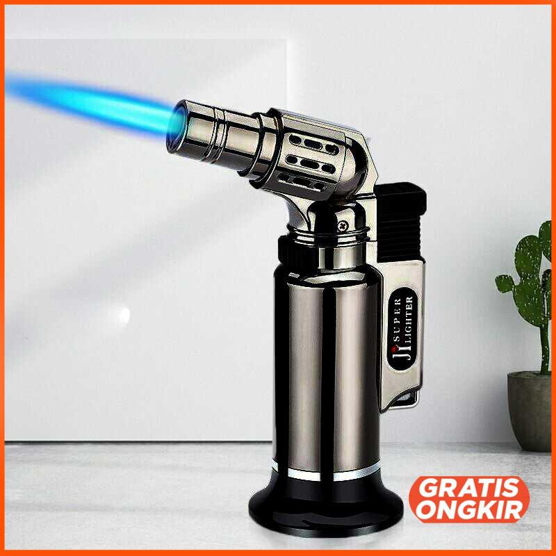 Korek Gas Torch Lighter Butane Flame Gun