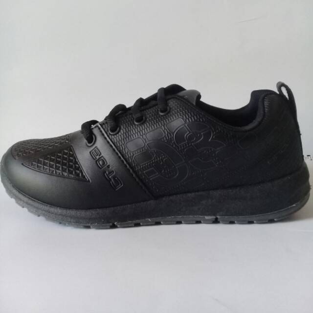 Sepatu wanita olahraga ando CT 03 hitam polos