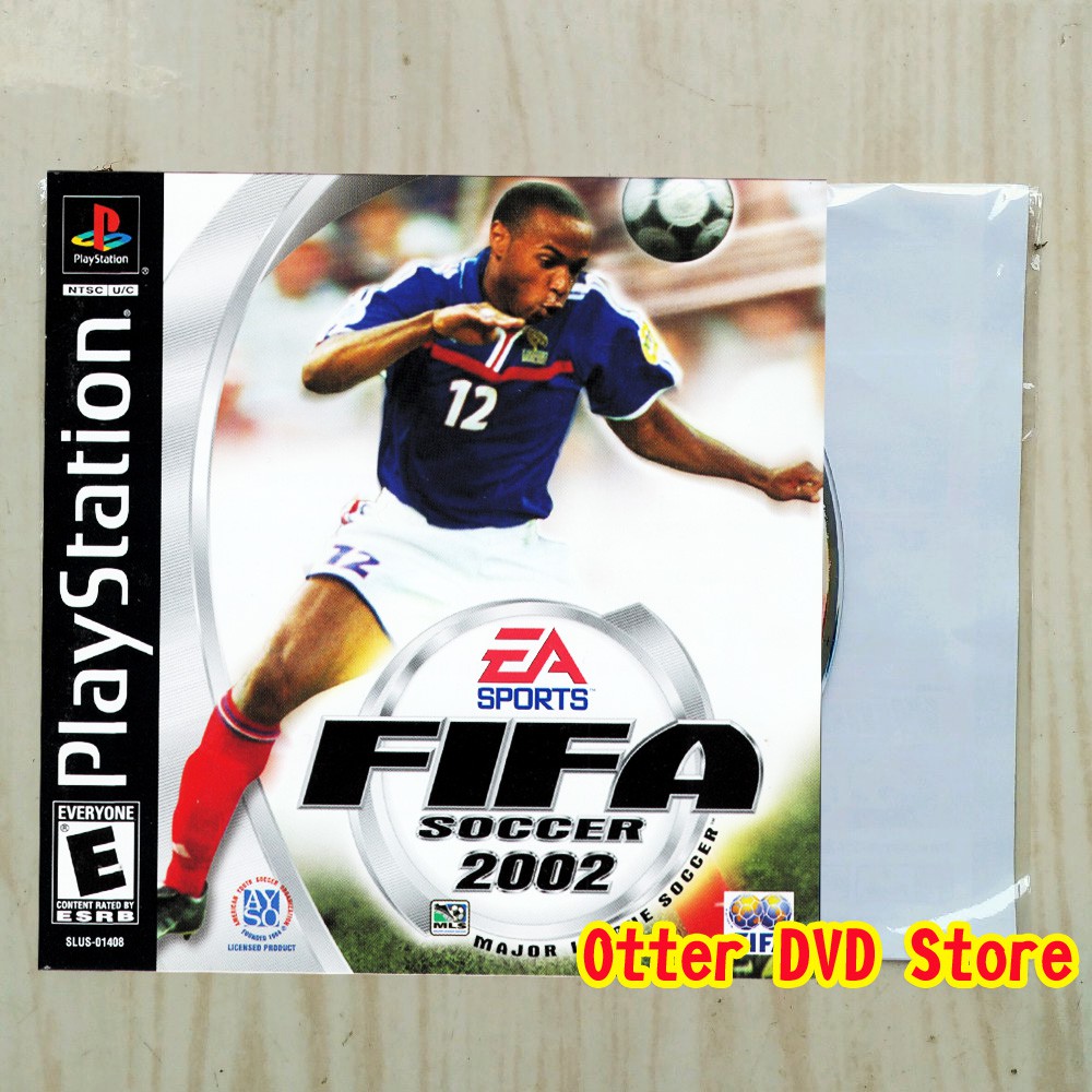 Kaset CD Game Ps1 Ps 1 FIFA Soccer 2002