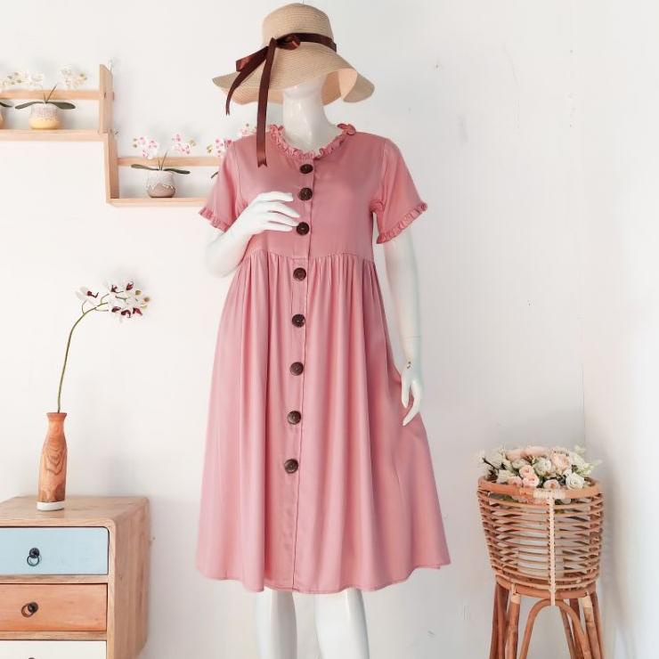 Tren Kekinian.. Ara byrindang /Homedress /Baju hamil dan menyusui /dress hamil