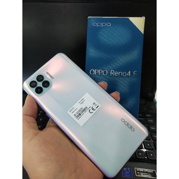 Oppo Reno 4F 8/128gb Second/Bekas/Seken Mulus 90% Garansi Resmi Indonesia