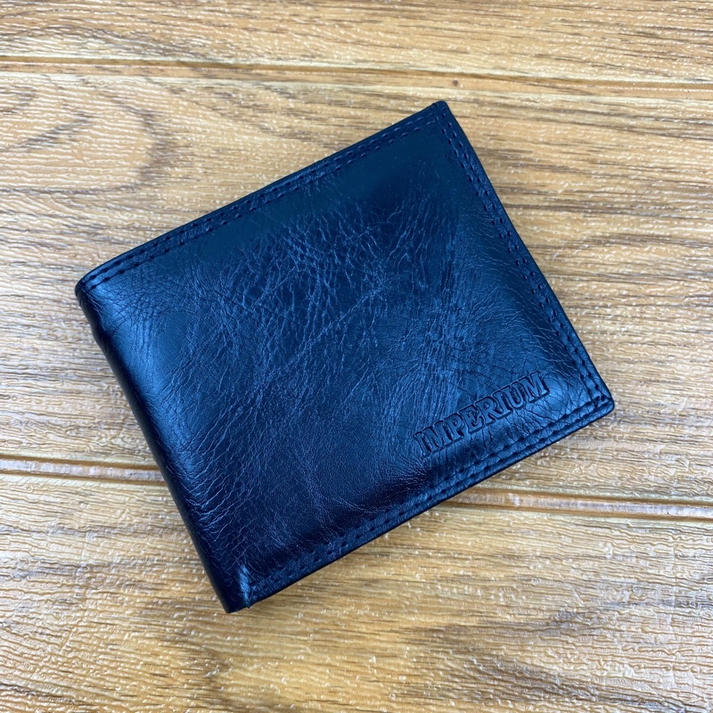 DOMPET PRIA TERLARIS BAHAN DIJAMIN TAHAN LAMA BAHAN SYNTETIS-SERAT HALUS HITAM