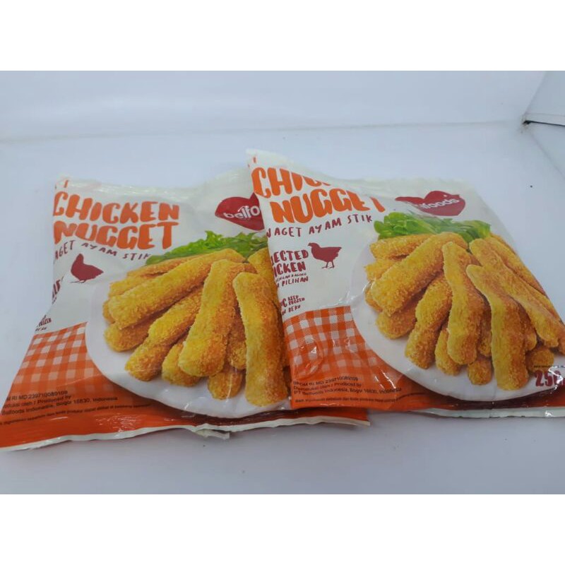 

Belfoods Chicken Nugget/Naget ayam stik/250g (Bandung)
