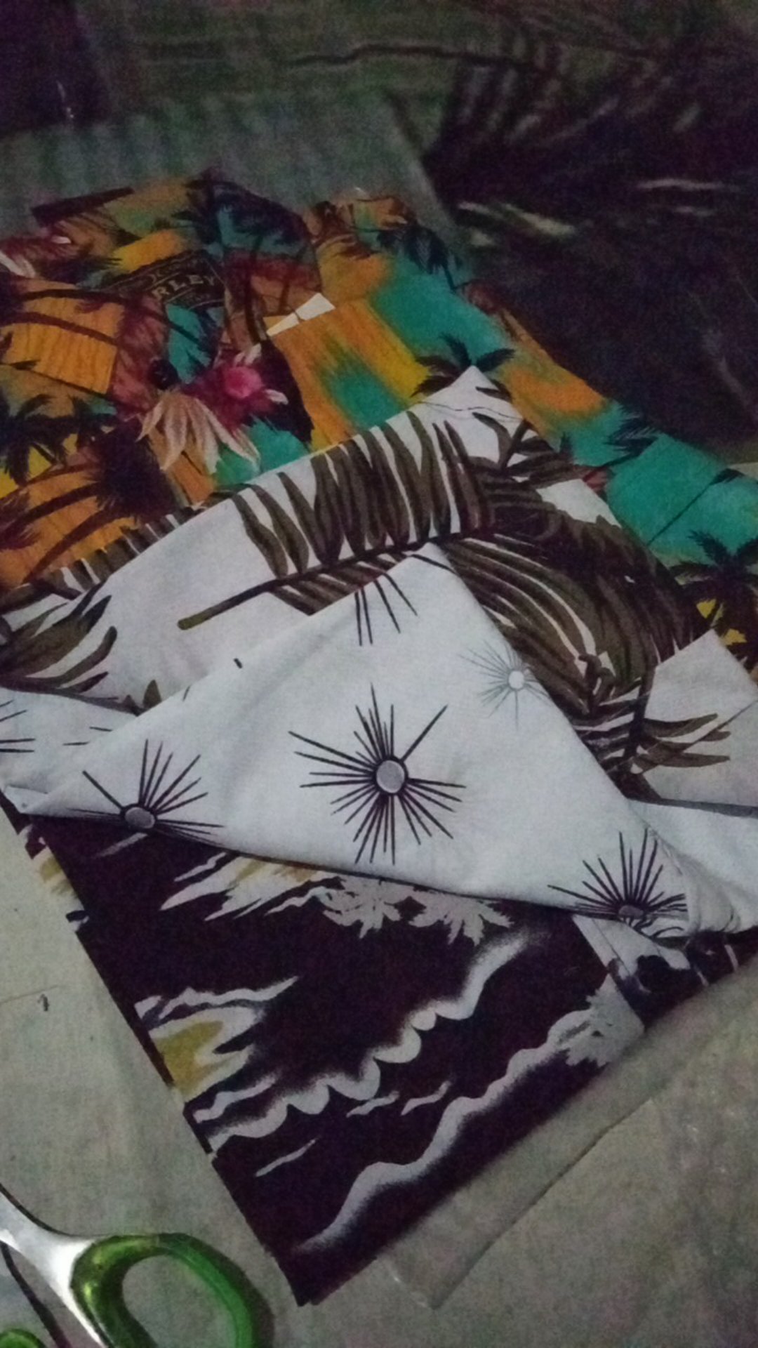 Kemeja Motif | Kemeja Surfing | Hem Pendek