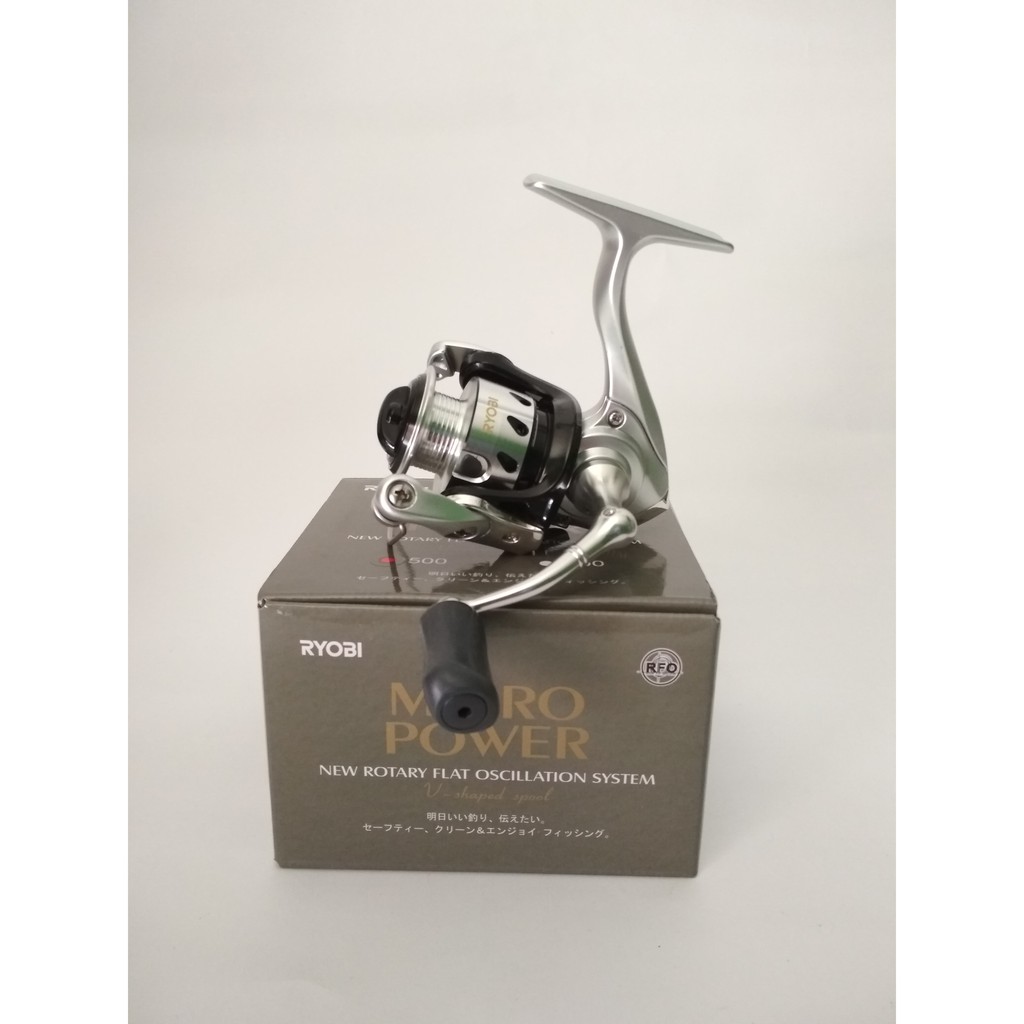 Mini Reel Spinning Ryobi Micro Power 500 Power Handle. Max Drag 3Kg