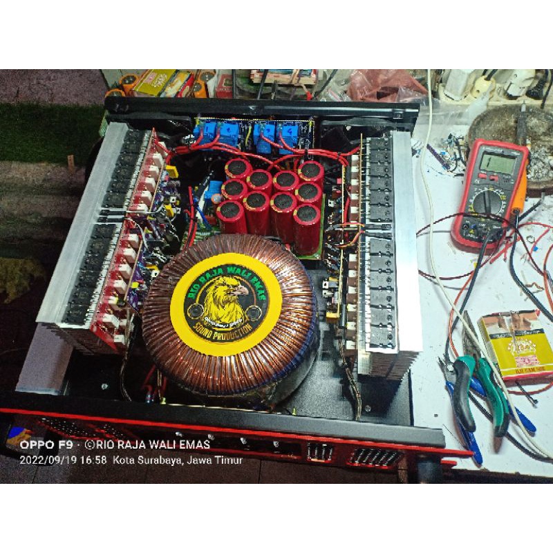 POWER 4CHANEL 30A CT 65vac