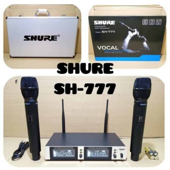 MICROPHONE WIRELESS/MIC SHURE SH-777 KOPER