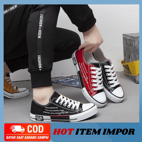 MB63-SW218 Sepatu Kanvas Wanita Kasual Fashion Trand Impor