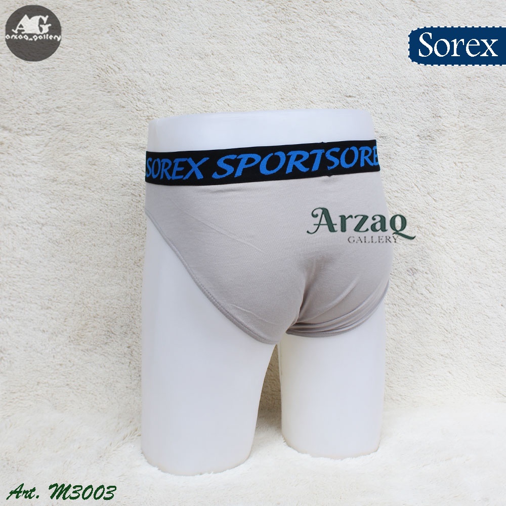 [3pcs] Celana dalam pria sorex M3003 | CD sorex pria | celana karet boxer | Boxer sorex