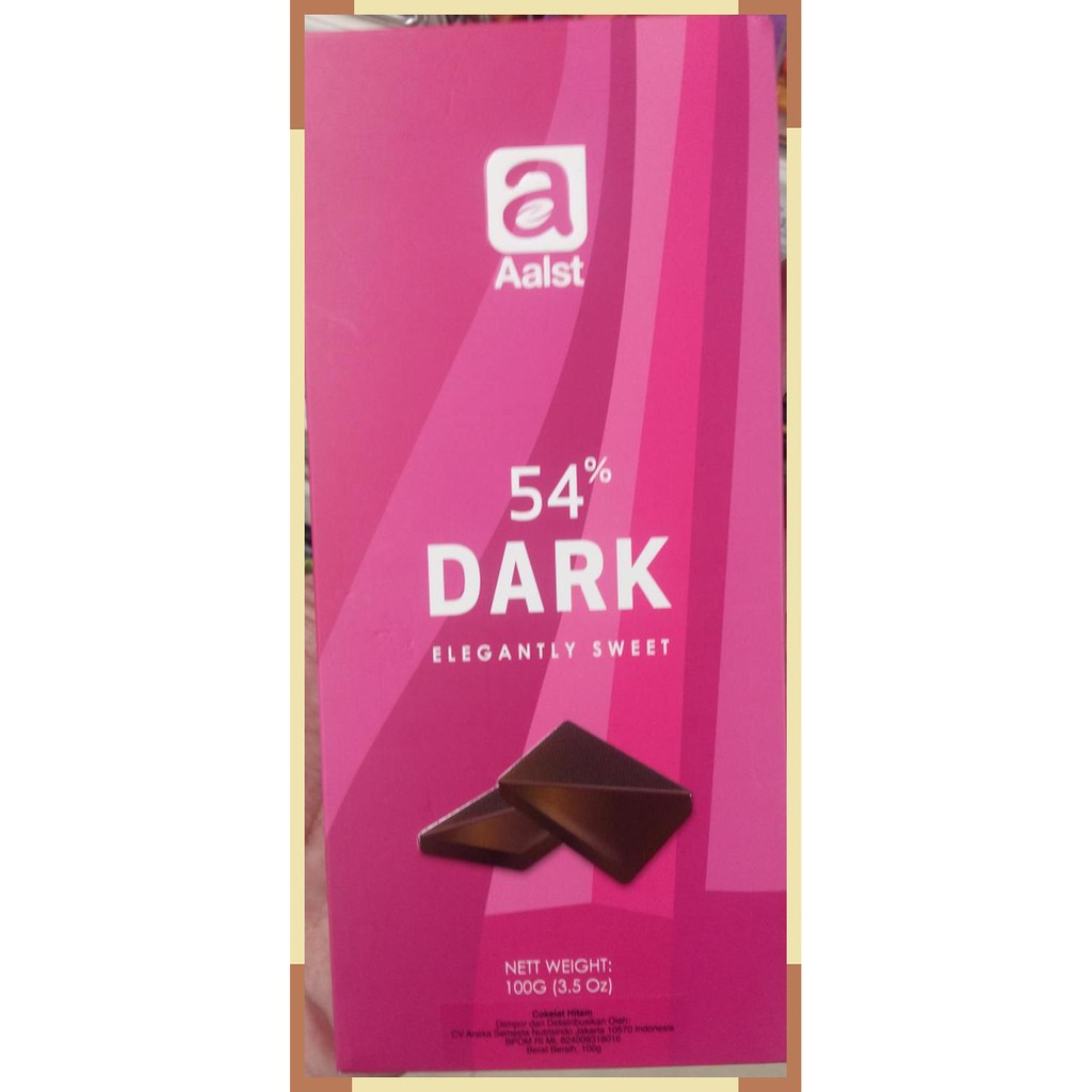 

Aaist | 54% dark chocolate | 100 gram