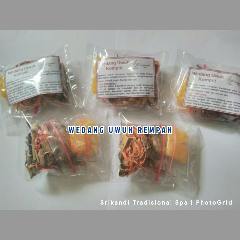 

WEDANG UWUH REMPAH JAHE PLUS CABE, ADAS, CENGKEH DLL