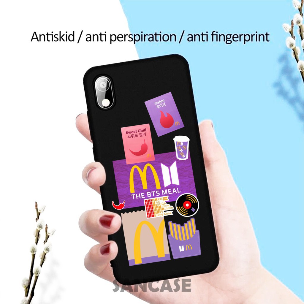 Soft Case Motif Silikon Black Realme C11 C15 C20 C21