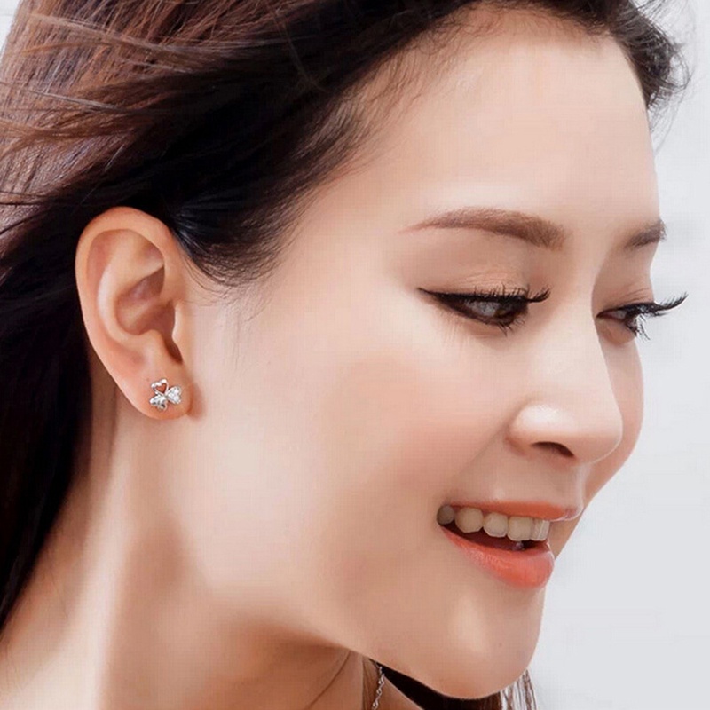 925 anting-anting perak murni, Busana sederhana, Anting-Anting wanita, Perhiasan Fashion Korea, Aksesoris telinga ED002