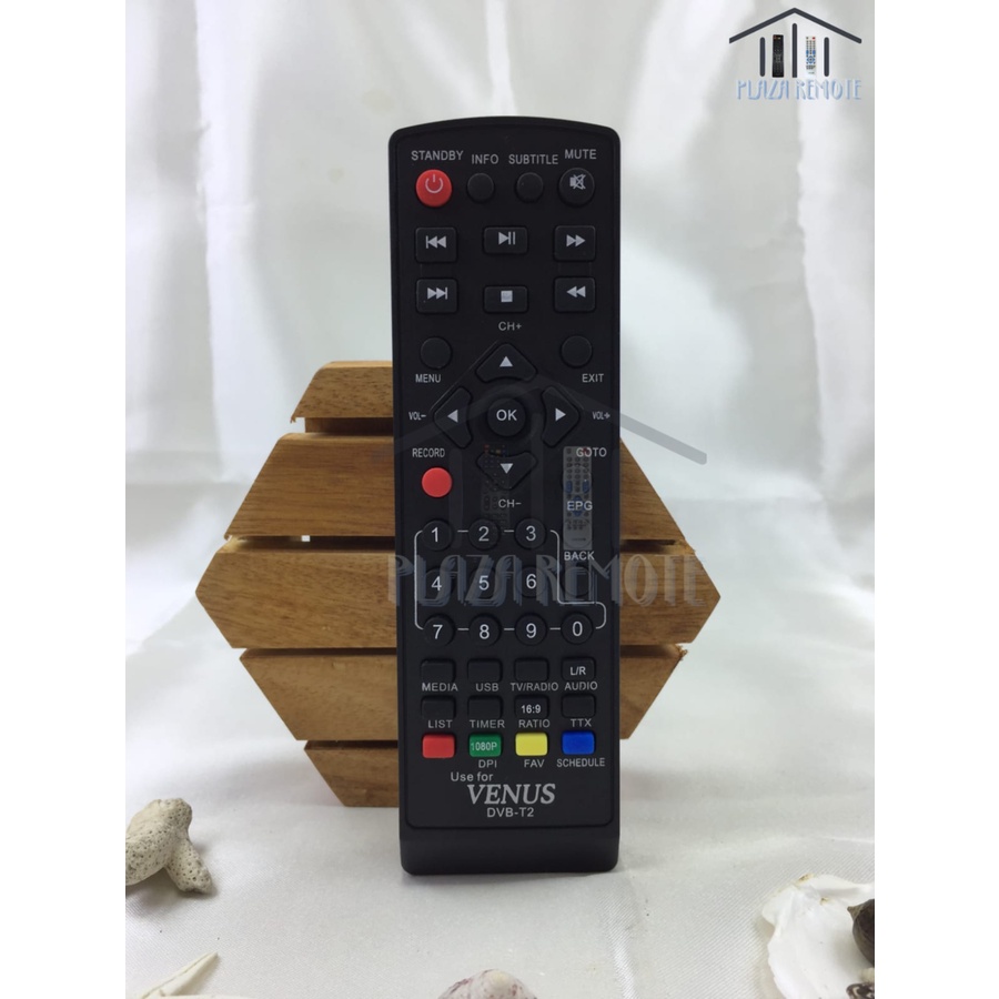 Remot / Remote Set Top Box DVB-T2 Venus Cabe Rawit / ecer dan grosir