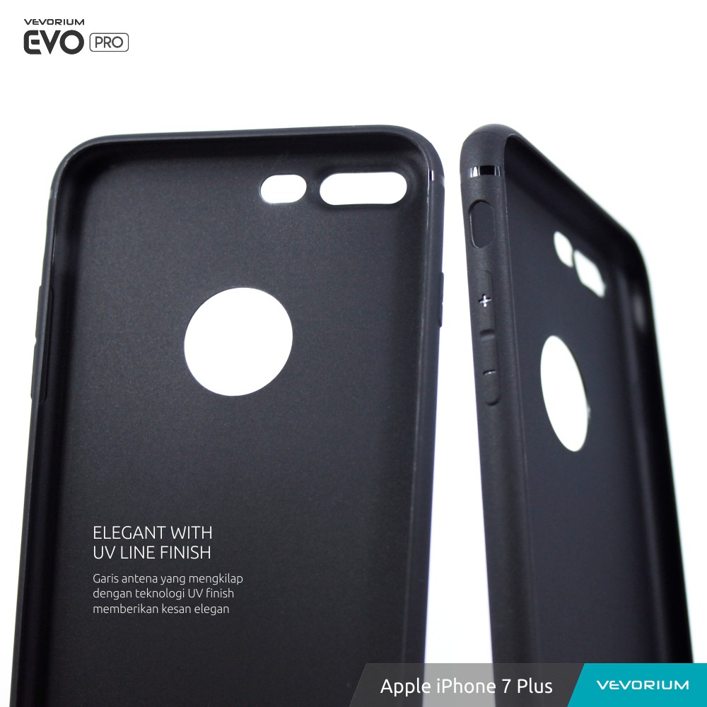 VEVORIUM EVO PRO Apple iPhone 7 Plus iPhone7 Plus Soft Case Softcase BUNDLE! Tempered Glass