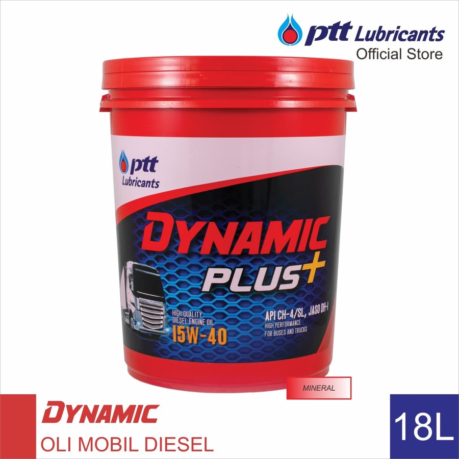 Oli Diesel PTT Lubricants Dynamic Plus 15W40 [1]L