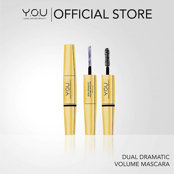 DUAL MASCARA YOU GOLD MASKARA MURAH BAGUS You The Gold One Dual Dramatic Volume Mascara Long Lasting