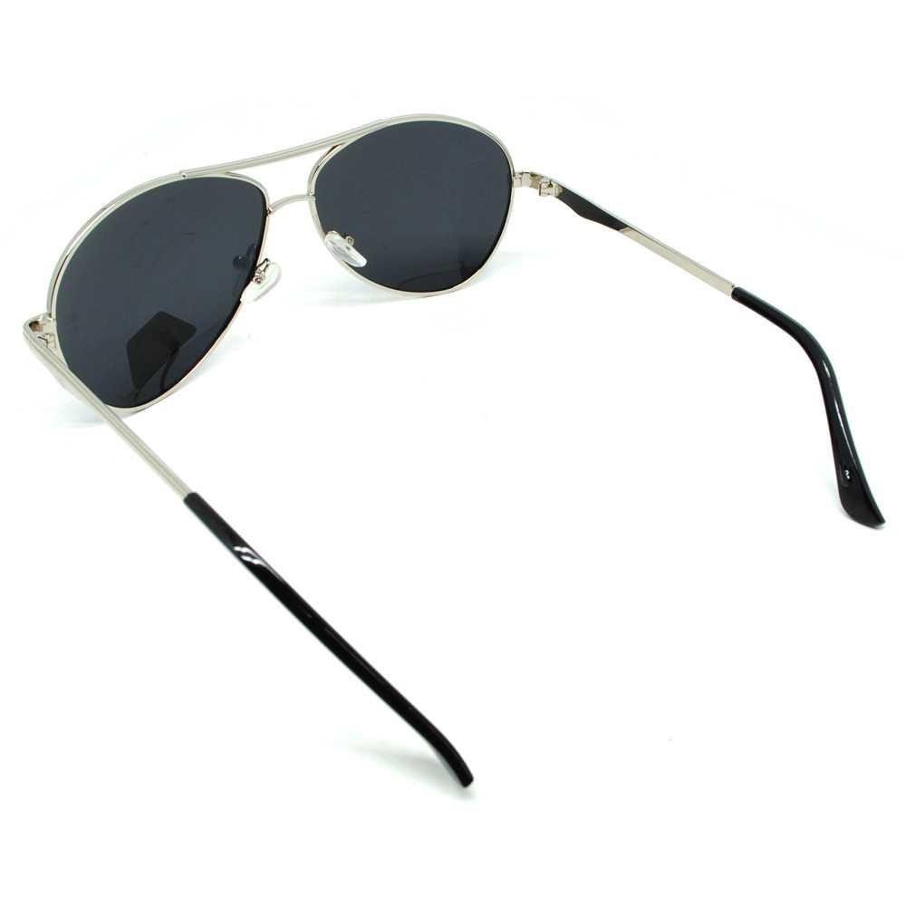 Aoron Kacamata Hitam Polarized - RB2132 [Silver]