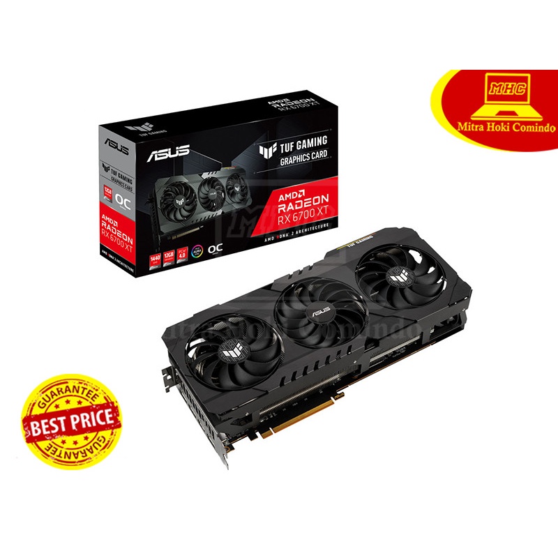 vga asus rx 6700 xt tuf gaming oc 12gb radeon rx6700xt