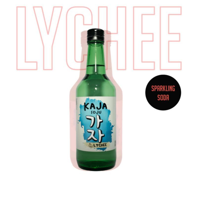 Kaja soju non alkohol rasa leci non alcohol lychee