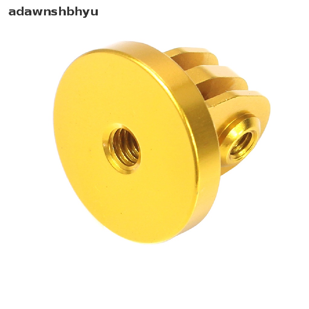 Adawnshbhyu Untuk Gopro Tripod Mount Adapter1/4 Thread Adapter CNC Aluminium Alloy