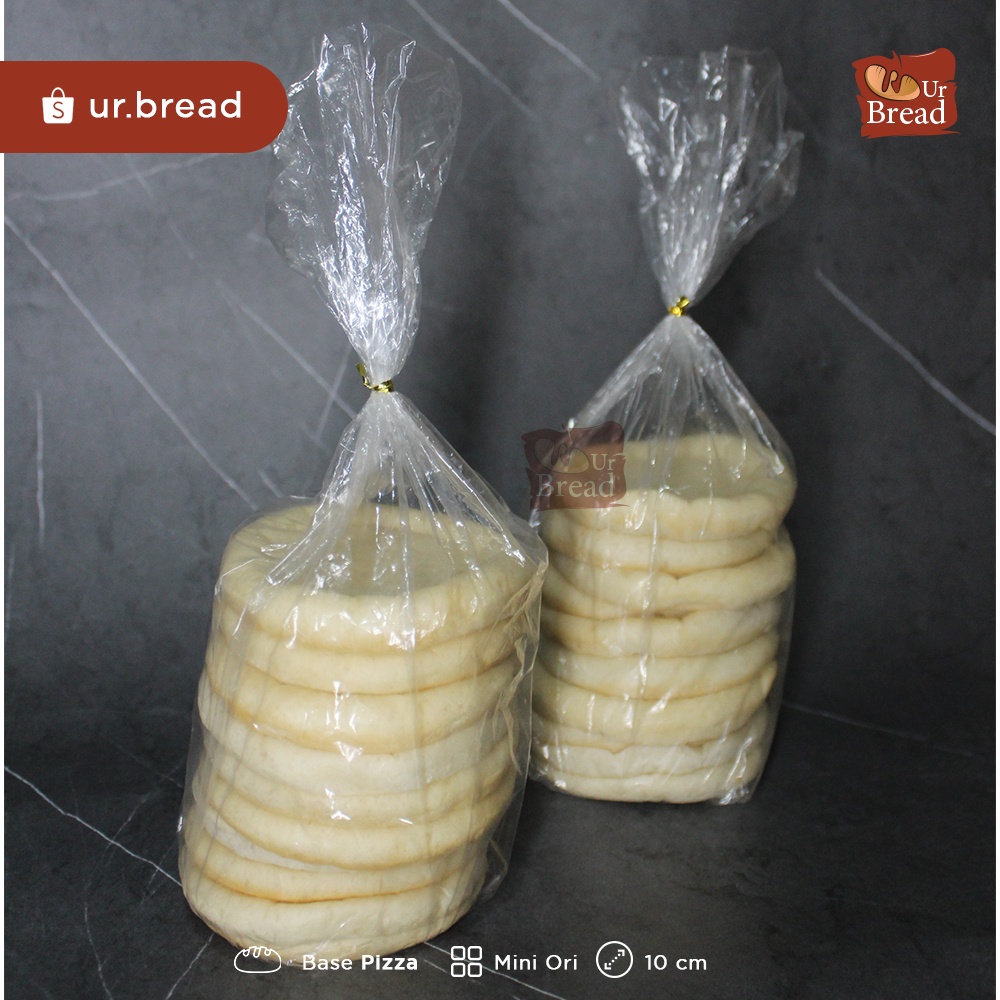 Roti Pizza Mini Ukuran 10cm isi 10 | Base Pizza Mini 10cm isi 10