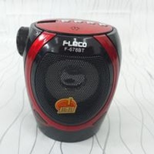 Portable Speaker AC DC Senter/Speaker Wireless Bluetooth FLECO F-678BT***