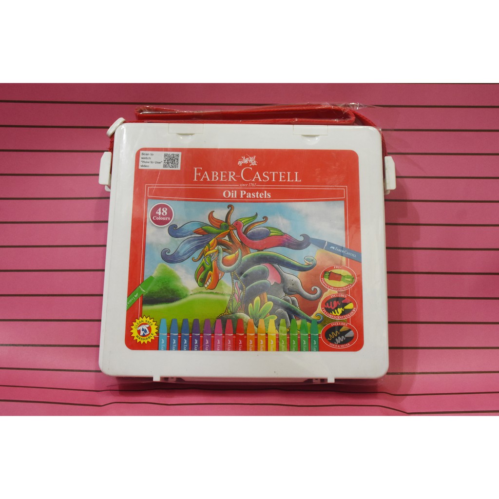 

Faber Castell Hexagonal Oil Pastell 48 Warna