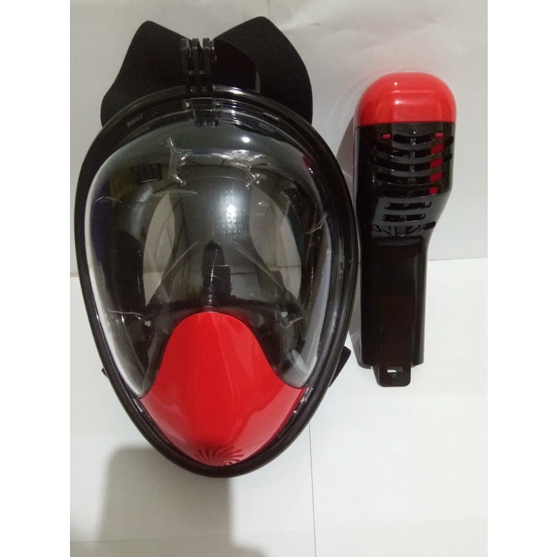 Masker Snorkeling Full Mask Diving Snorkling Aksesoris Aktivitas Olahraga Outdoor  OR 02