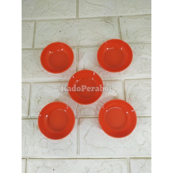 piring sambal lucky point 7cm - tempat sambal kecil - wadah sambal