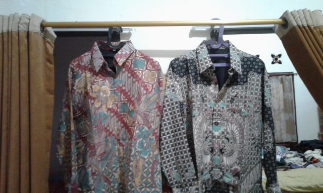 Batik Pria Lengan Panjang Kemeja Atasan Baju Batik Pria Laki Laki Lengan Panjang Premium Cowok Solo