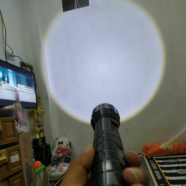 Senter led 3 batrey