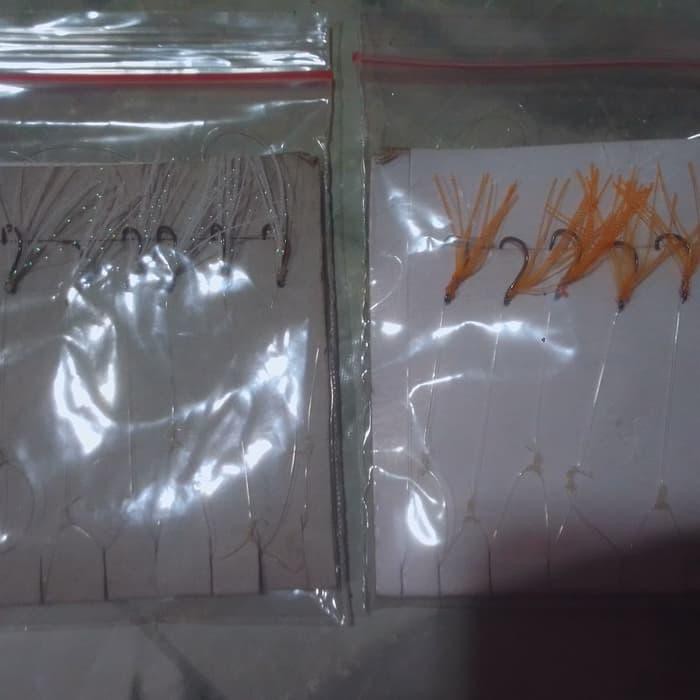 

Kotrekan Benang Putih Dan Warna Handmade Kail Pita Satin