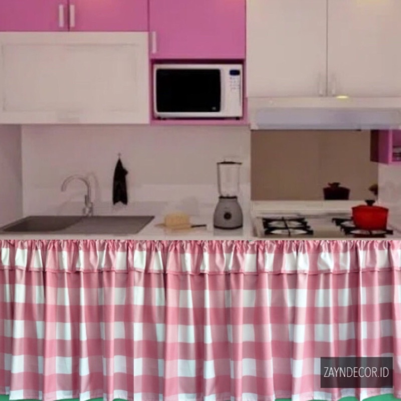 GORDEN KOLONG DAPUR TINGGI 50,75,85 MINIMALIS MODERN AESTHETIC MOTIF KOREAN KOTAK POLOS PREMIUM