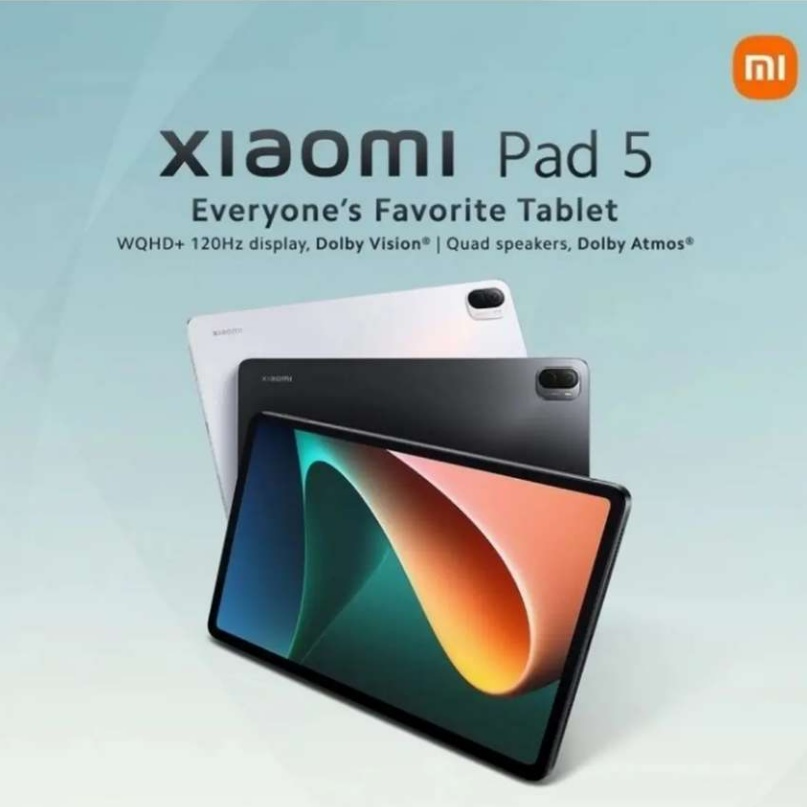 Xiaomi Pad 5 Snapdragon 860 Ram 6/256gb Garansi Resmi Xioami Indonesia