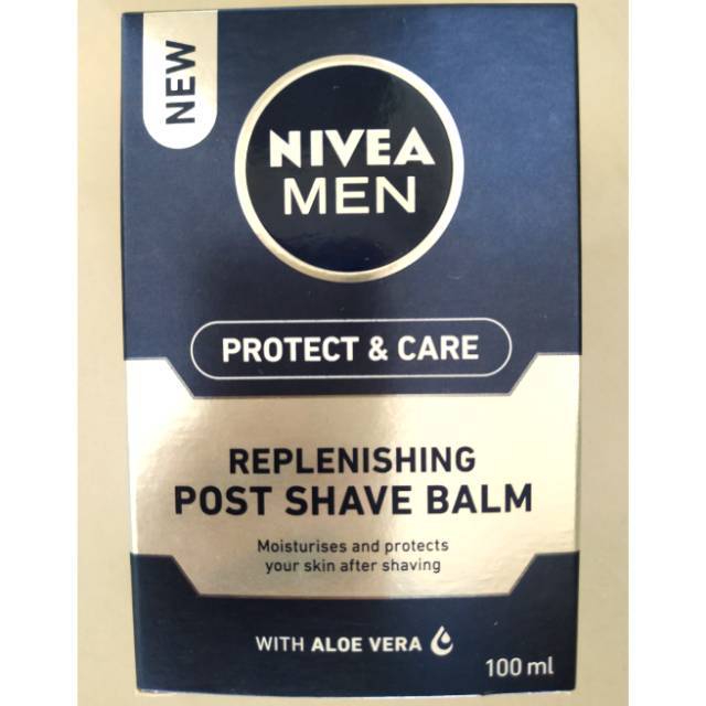 Nivea Men Protect & Care Replenishing Post Shave Balm, After Shave Balm [GERMAN MADE]