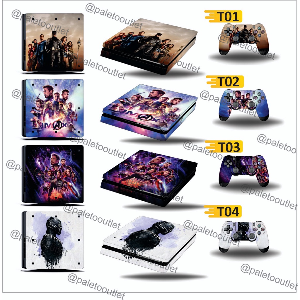 Vinyl Sticker Garskin Ps4 Slim Ps4 Fat Ps4 Pro