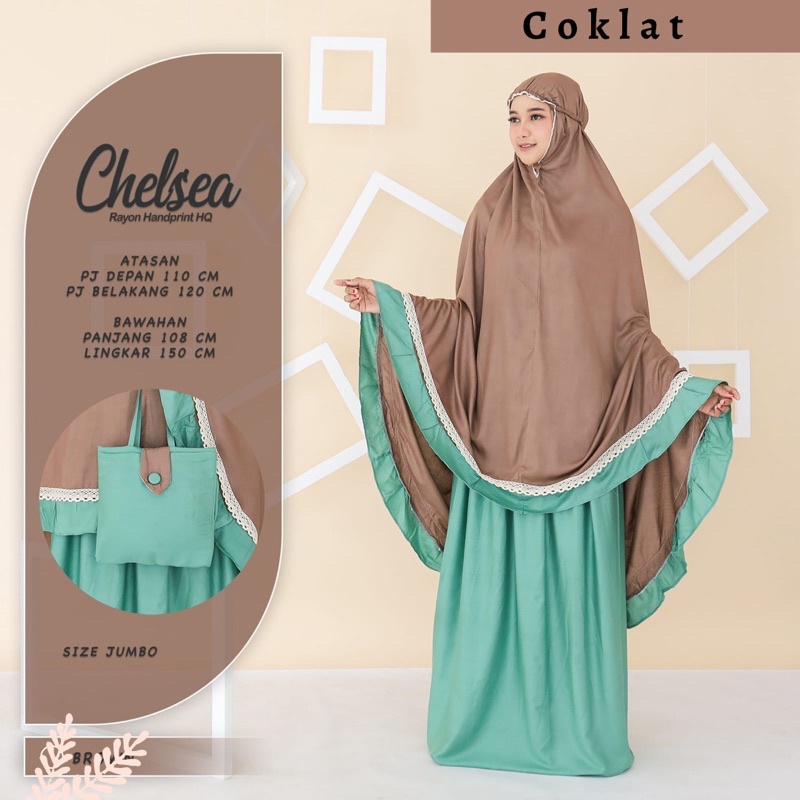 MUKENA POLOS DEWASA RAYON ( mukena HQ )