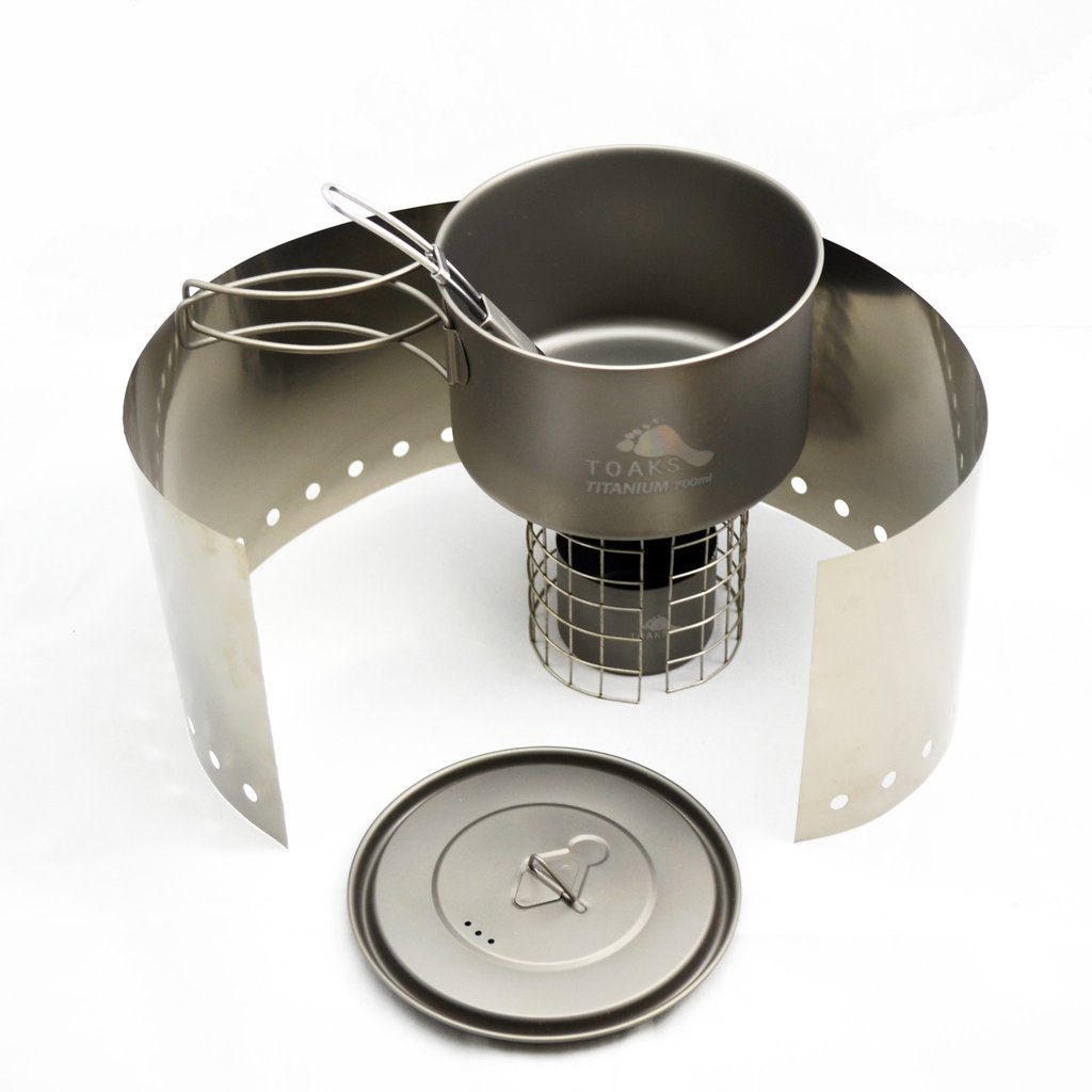 Cooking Set TOAKS Ultralight Titanium Cook System CS-03