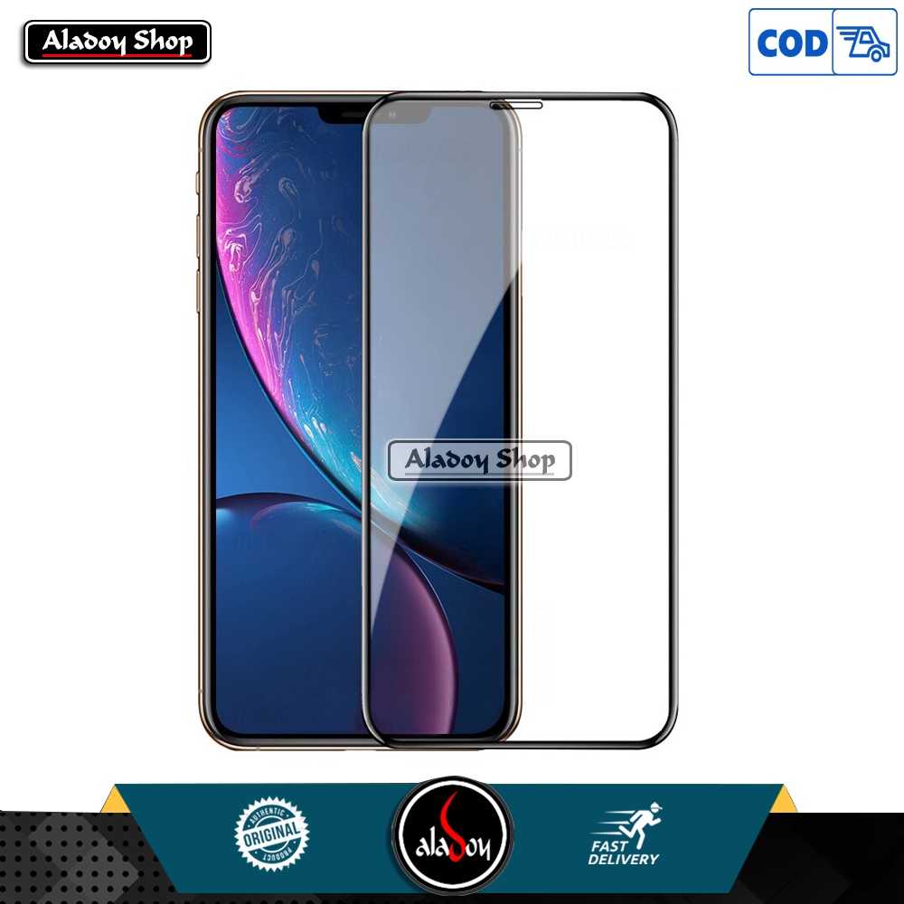 Tempered Glass Layar iPhone XR/11/X/XS/11 PRO/12/12 PRO/13/13 PRO Full Cover