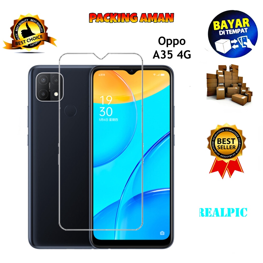 Tempered Glass Oppo A35 4G 2021 Screen Protector Anti Gores