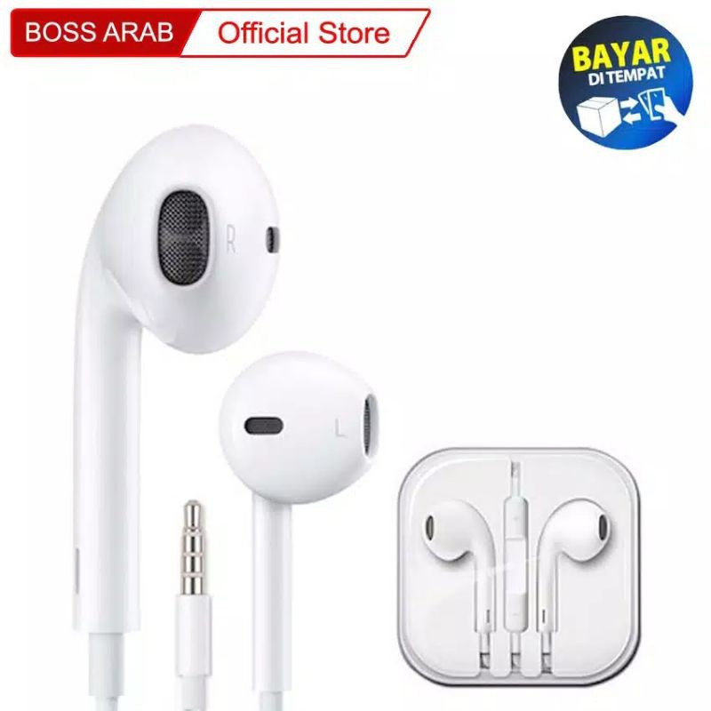 Hf headset for iph/for Ios bagus , handset , handsfree , earphone