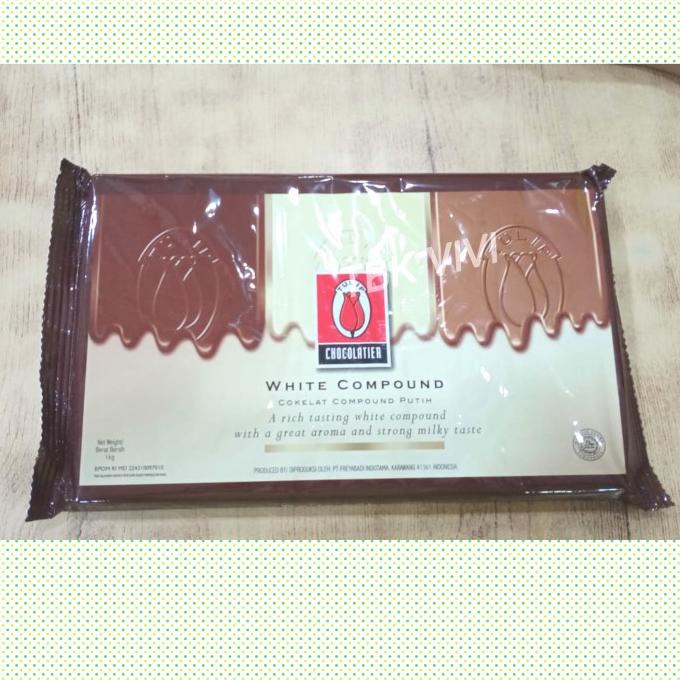 

[COD] COKLAT TULIP WHITE COMPOUND 1KG [COD]