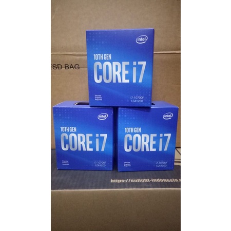 BOX INTEL CORE i7-10700F