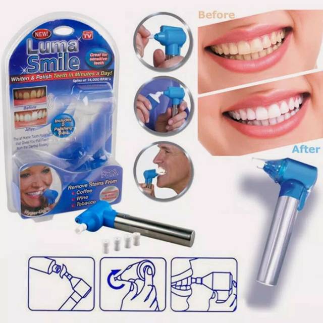 Pemutih Gigi Luma smile / Whiten And polish teeth