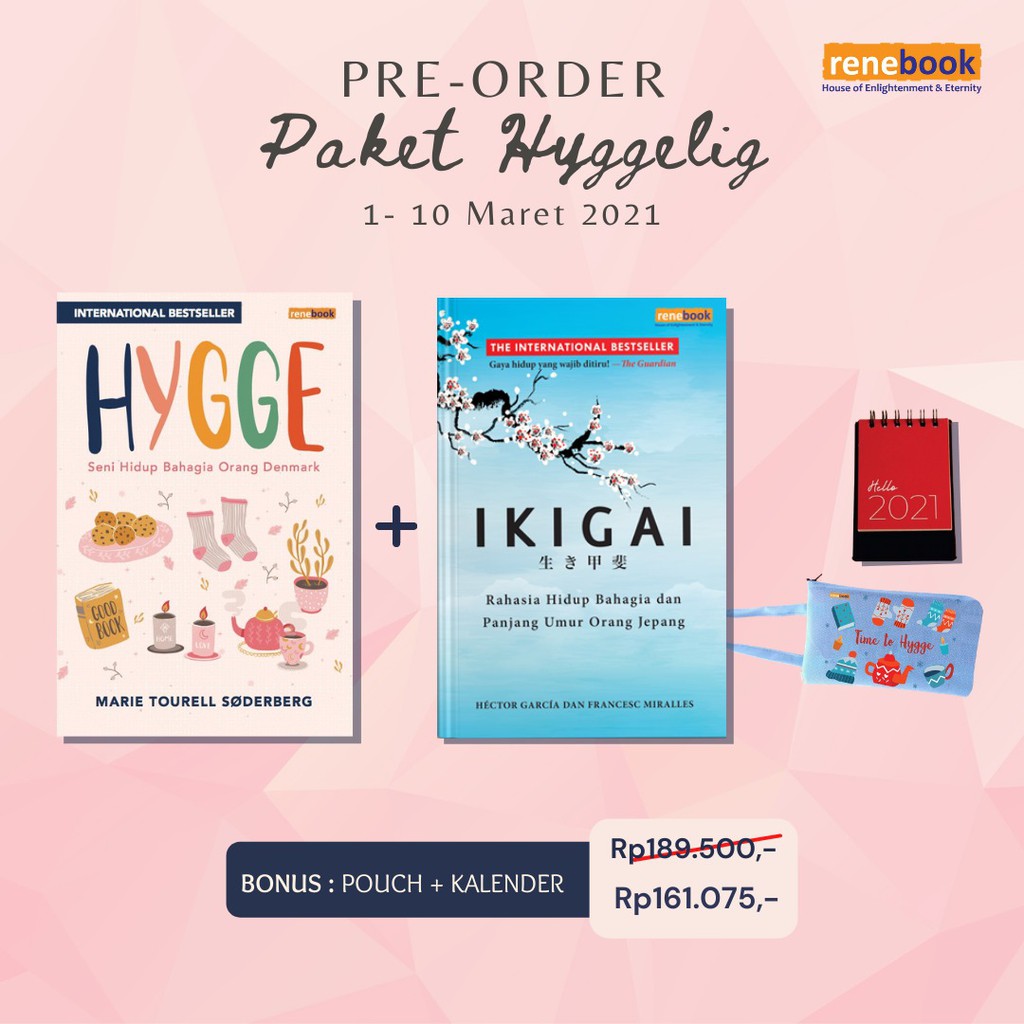 Buku Hygge - Seni Hidup Bahagia Orang Denmark